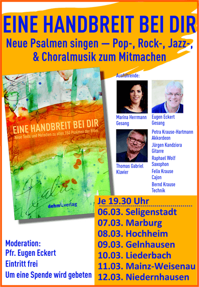 Eine Handbreit bei dir – Konzerttournee